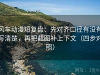 风车动漫短复盘：先对齐口径有没有写清楚，再把截图补上下文（四步对照）