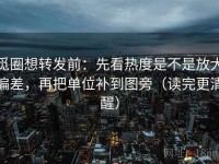 觅圈想转发前：先看热度是不是放大偏差，再把单位补到图旁（读完更清醒）