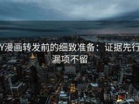 YY漫画转发前的细致准备：证据先行，漏项不留