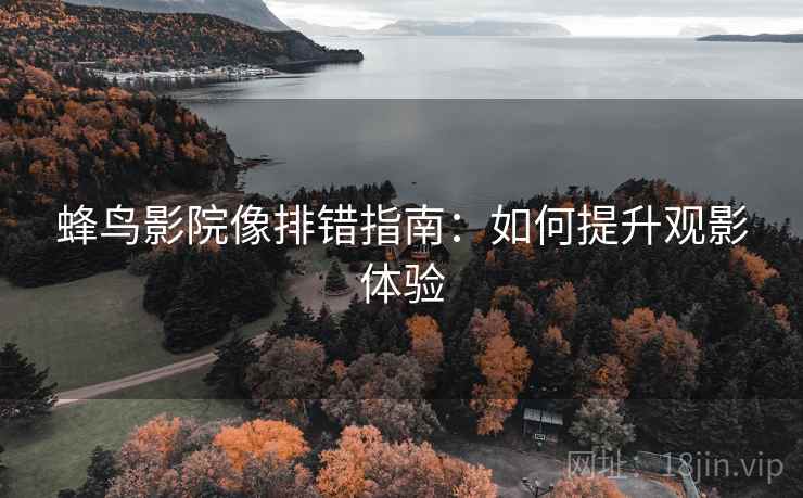 蜂鸟影院像排错指南:如何提升观影体验 蜂鸟影院像排错指南:如何提升观影体验