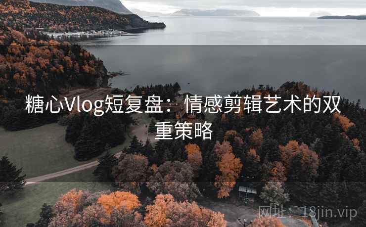 糖心Vlog短复盘：情感剪辑艺术的双重策略
